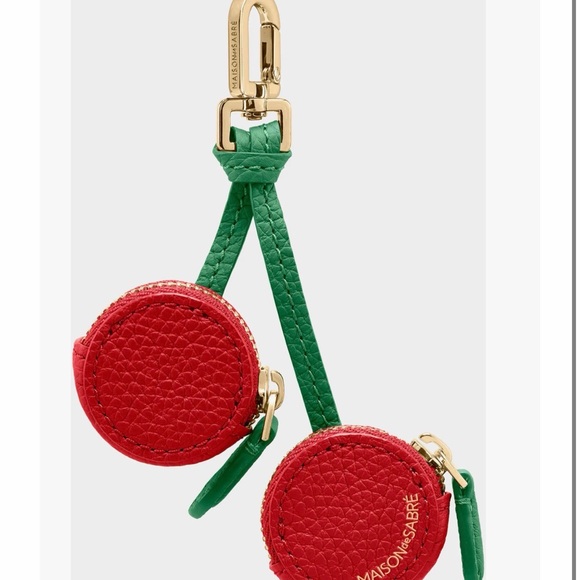 Maison De Sabré Other - Maison de Sabre Cherry Bag Charm Keychain